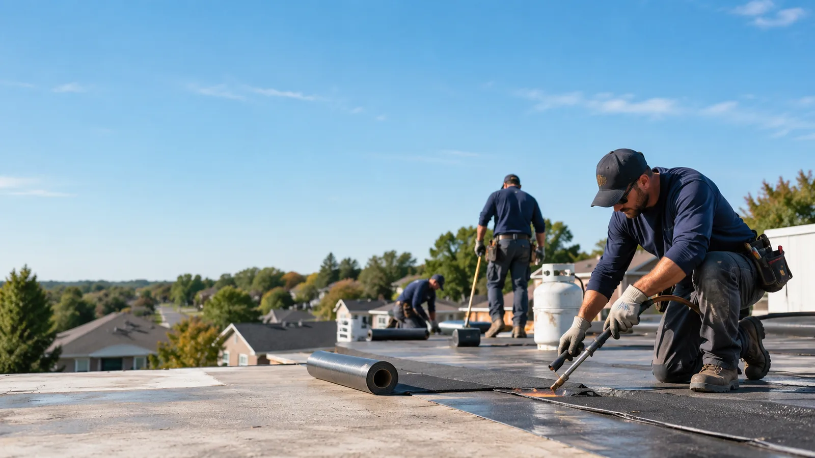 Flat Roof Leak Repair providers in Caney, OK